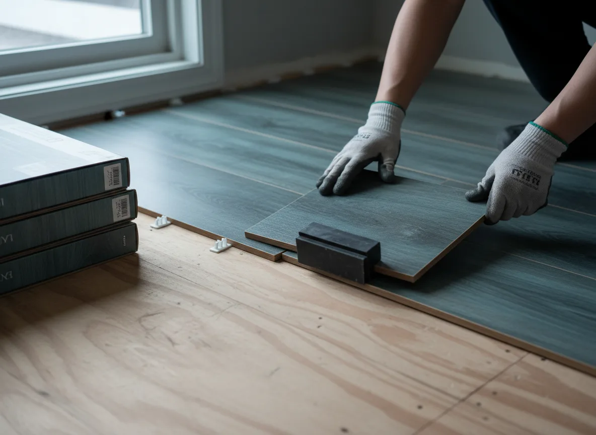 Luxury Vinyl Plank Installation company in Collyer, KS
